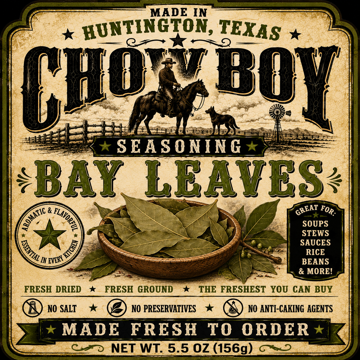 Fine bay leaves