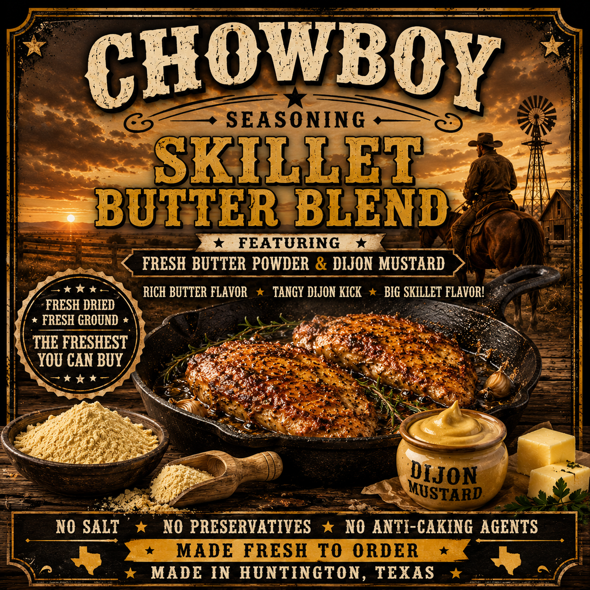 CHOWBOY Skillet butter blend