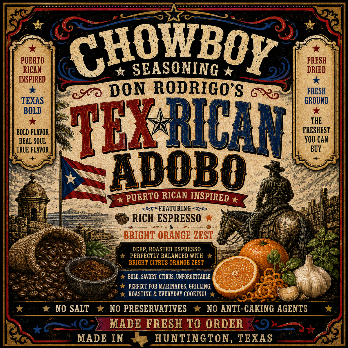 Don Rodrigo’s TexRican Adobo