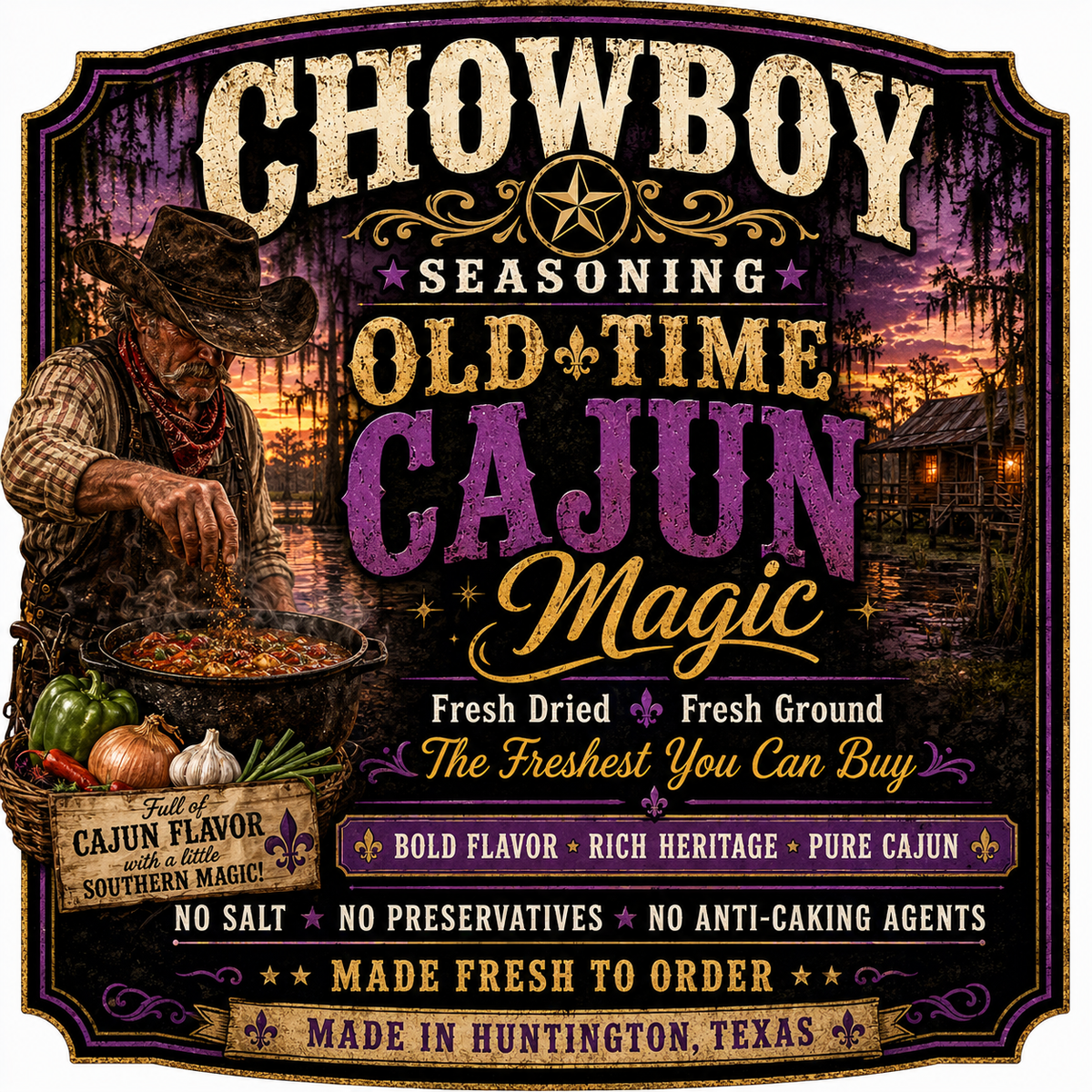 Old time Cajun magic